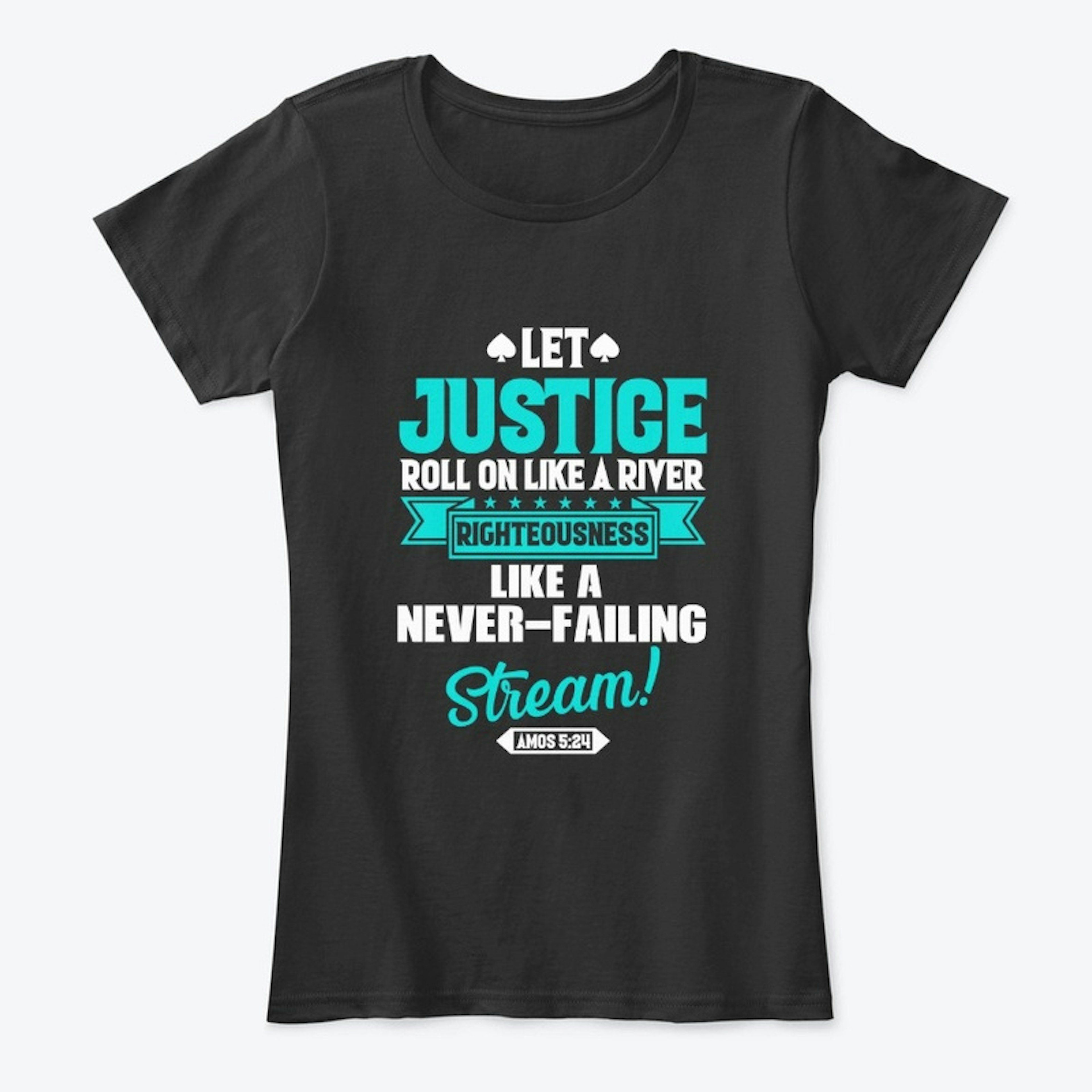 Christian Tees about justice
